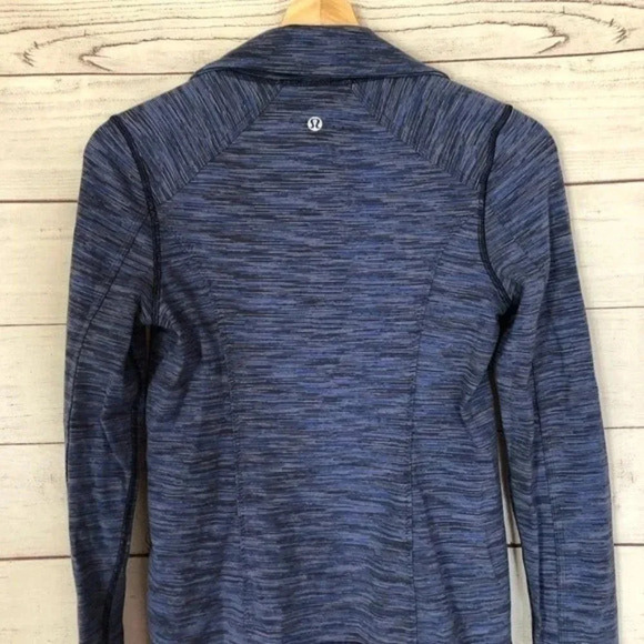 Lululemon Nice Asana Wee Are From Space Cadet Blue Athletic Jacket 4 - Picture 8 of 8
